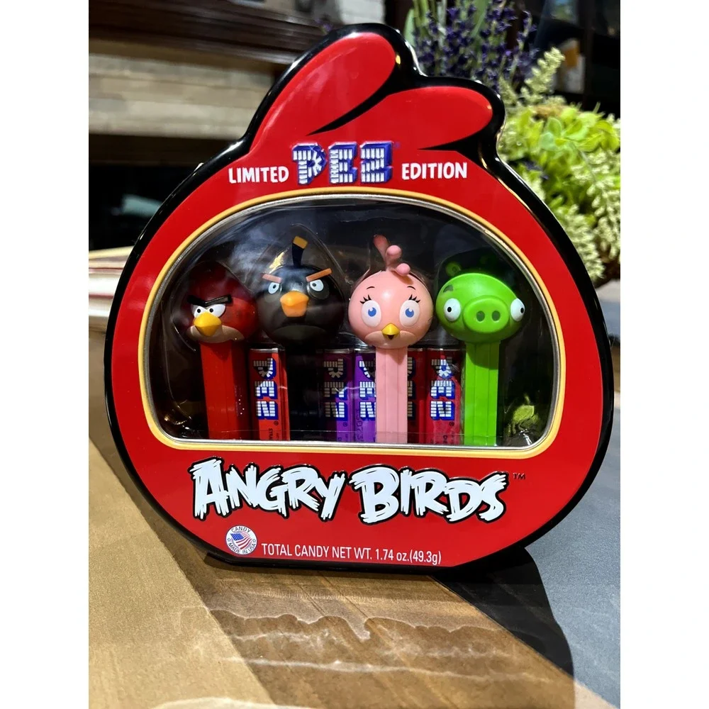 Pez Dispensers, Angry‎ Birds 4 Piece Pez Set Limited Edition Collectors